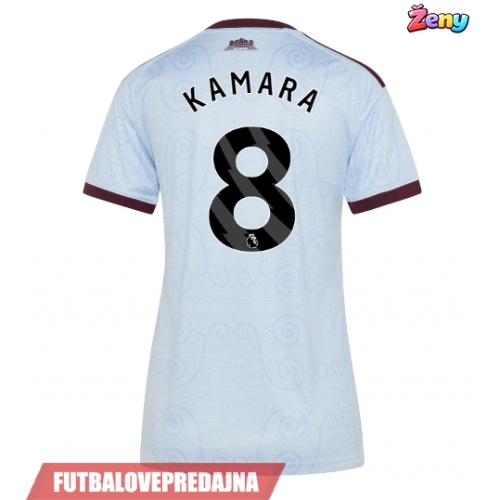 Lacne Ženy Futbalové dres Aston Villa Boubacar Kamara #8 2026-27 Krátky Rukáv - Tretina